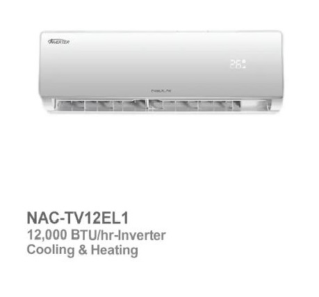 کولر گازی 12 هزار اینورتر نکسار مدل NAC-TV12EL1